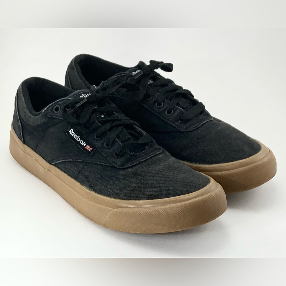 Reebok Men's Black and Brown Sneakers